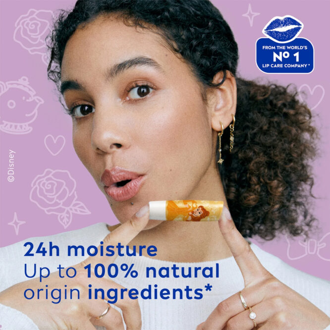 Labello Disney Princess Belle Lip Balm - Vanilla Cupcake 4.8g