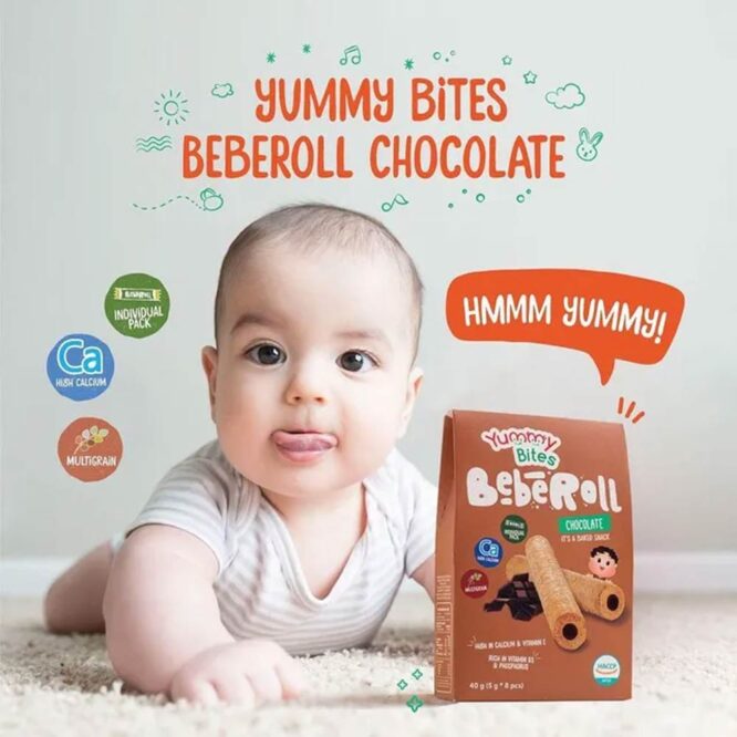 Yummy Bites Bebe Roll Chocolate 40g