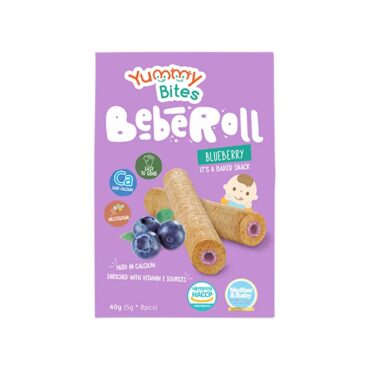 Yummy Bites Bebe Roll Blueberry 40g