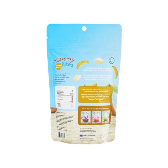 Yummy Bites Yogurt Melts Banana with Honey 20g