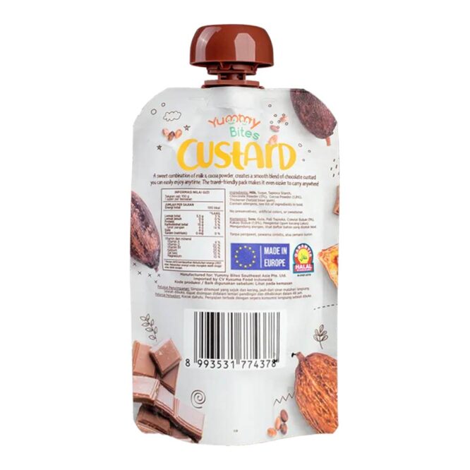 Yummy Bites Custard | Chocolate Flavor (9m+) 100g