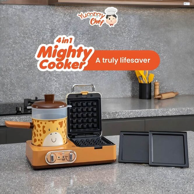 Yummy Chef 4-In-1 Mighty Cooker - Giraffe