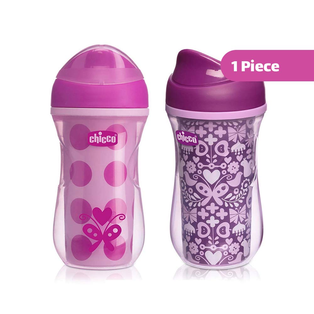 Chicco Active Cup (14m+) 266ml - Girl | Mix Color 1 Piece