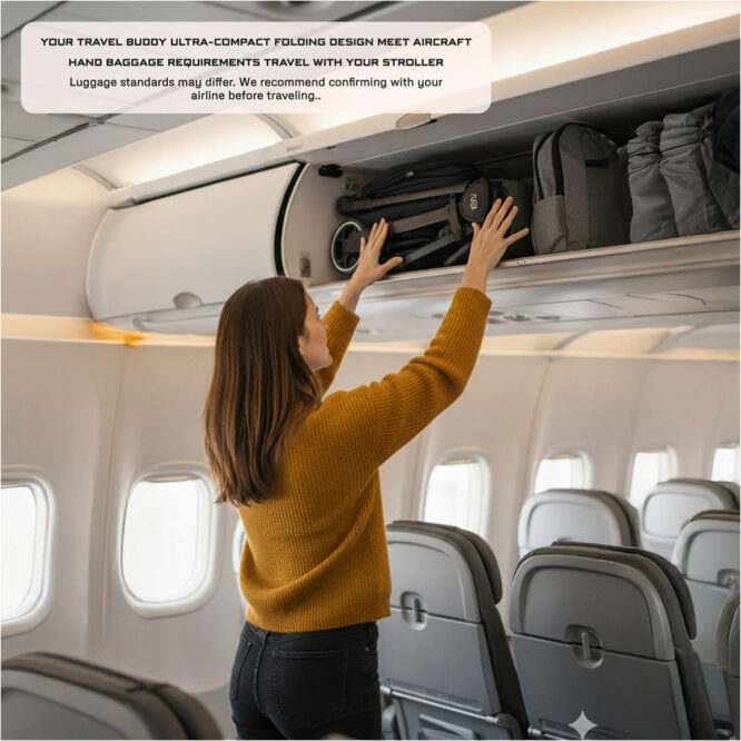 Neobreez DECA Compact Stroller (0-4Yrs) Max 22kg - Black