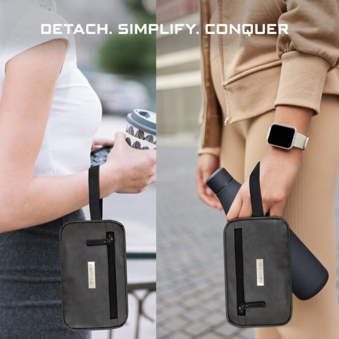 Neobreez FYRA Stroller Organizer Caddy Bag - Dark Gray