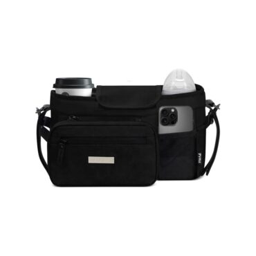 Neobreez FYRA Stroller Organizer Caddy Bag - Black