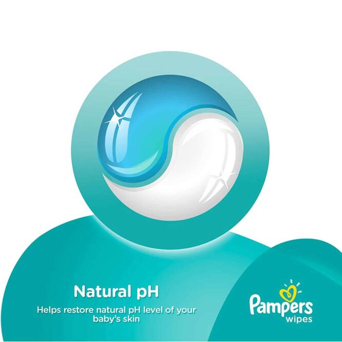 Pampers Complete Clean Baby Wipes Lotion with Aloe Vera - 64 Wipes