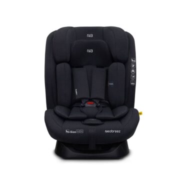Neobreez i-Hepta i-Size Car Seat (0-12Yrs) Max 36kg - Black
