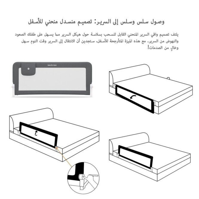 Neobreez Nexx Bedrail - Gray