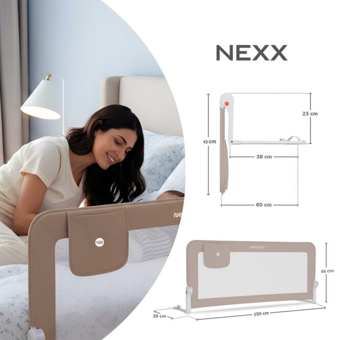 Neobreez Nexx Bedrail - Beige