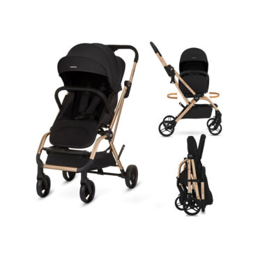 Neobreez Octa 360 Stroller (0-4Yrs) Max 22kg - Black