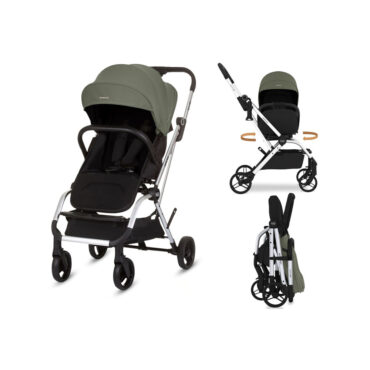 Neobreez Octa 360 Stroller (0-4Yrs) Max 22kg - Olive Green/Black