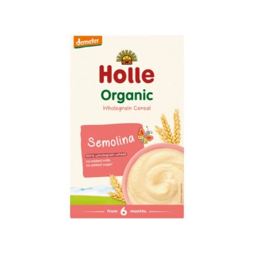 Holle Organic Wholegrain Cereal Semolina (6m+) 250g