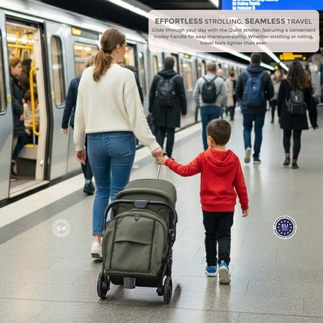 Neobreez QUINT Reversible Stroller (0-4Yrs) Max 22kg - Green