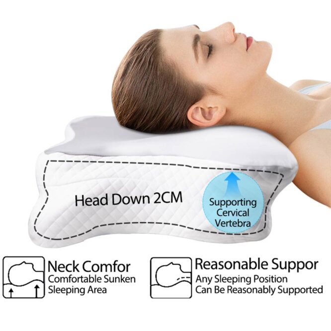 Qi Memory Foam Sleep Pillow