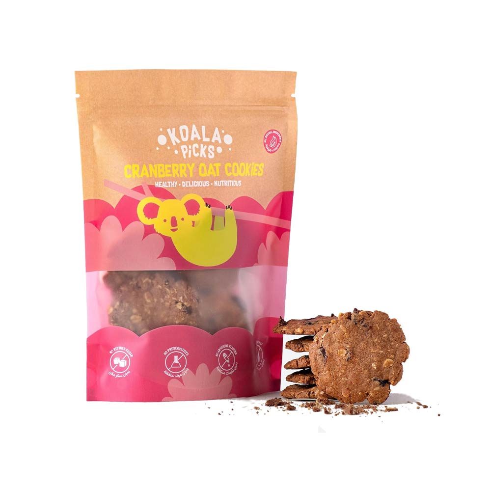 Koala Picks Cranberry Oat Cookies 160g