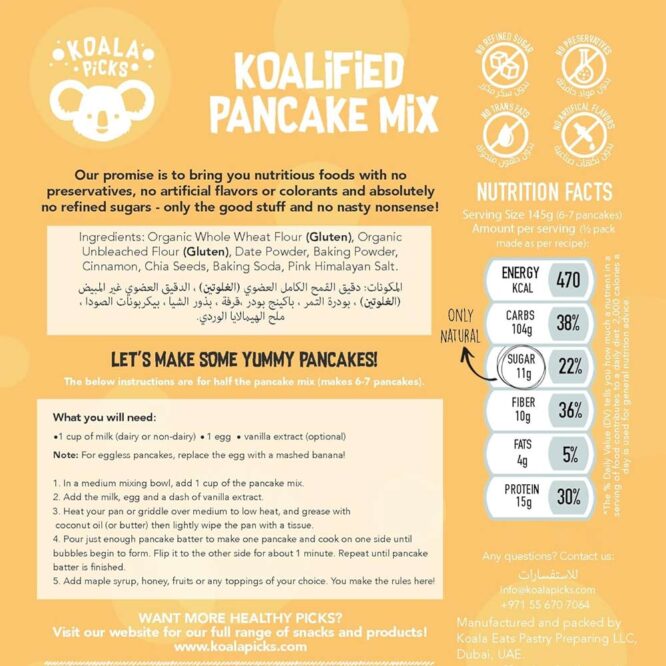 Koala Picks Koalified Pancake Mix 290g