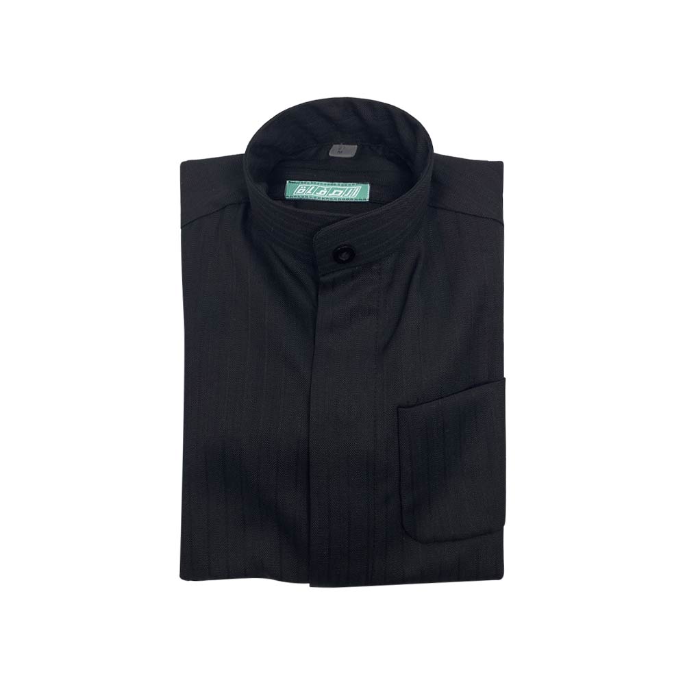 Al Safat Children's Winter Dishdasha - Black