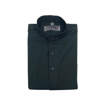 Al Safat Children's Winter Dishdasha - Dark Green