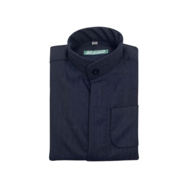 Al Safat Children's Winter Dishdasha - Navy Blue