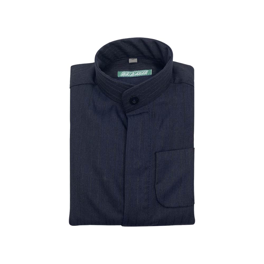 Al Safat Children's Winter Dishdasha - Navy Blue