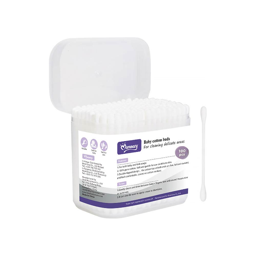 Momeasy Baby Cotton Buds 100 Pcs