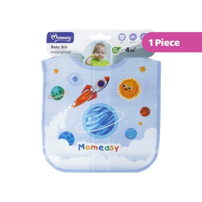 Momeasy Baby Bibs (4m+) Mix Color | 1 Piece