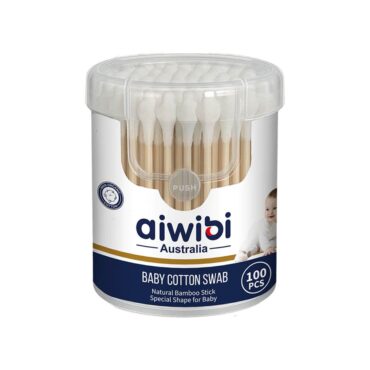 Aiwibi Baby Cotton Swabs - 100 Pcs
