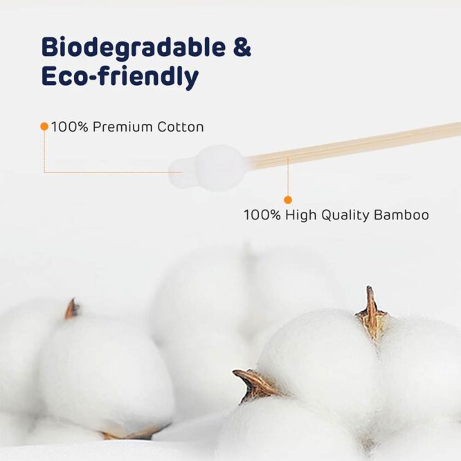 Aiwibi Baby Cotton Swabs - 100 Pcs