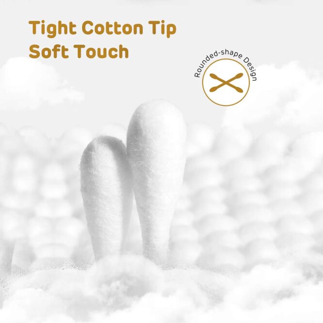 Aiwibi Baby Cotton Swabs - 200 Pcs