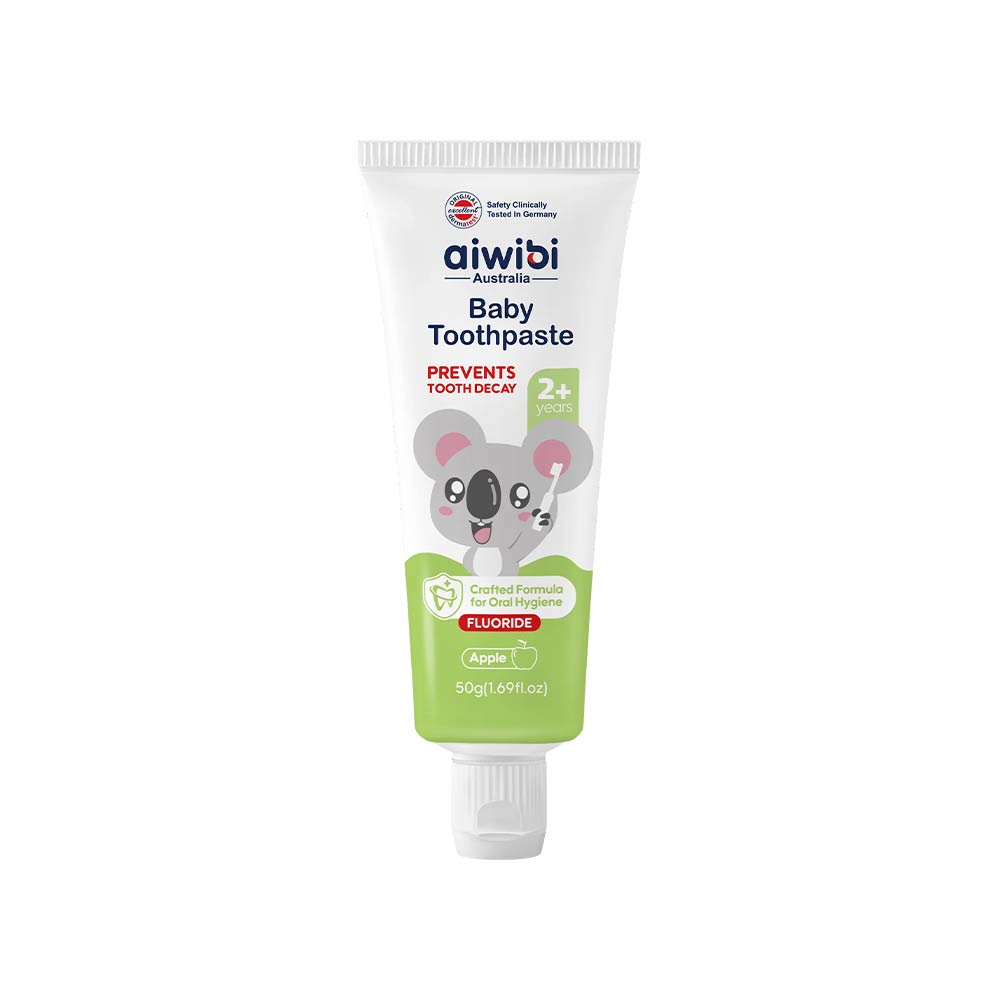 Aiwibi Baby Toothpaste Apple Flavor (2Yrs+) 50g
