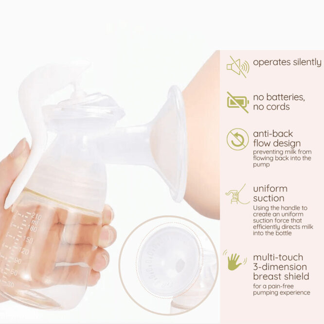 Youha Manual Breast Pump 210ml