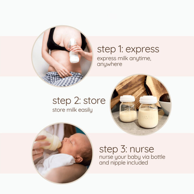 Youha Manual Breast Pump 210ml
