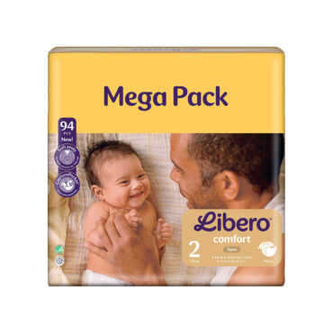 Libero Comfort Size 2 (3-6kg) 94 Diapers *Mega Pack