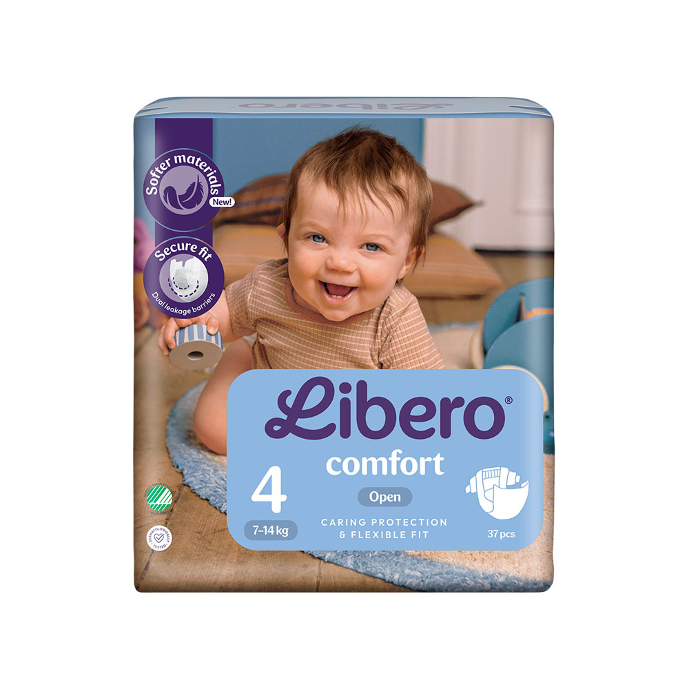 Libero Comfort Size 4 (7-14kg) 37 Diapers