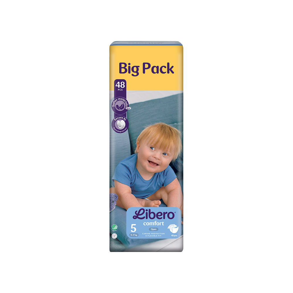 Libero Comfort Size 5 (11-17kg) 48 Diapers *Big Pack