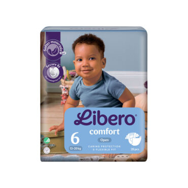 Libero Comfort Size 6 (13-20kg) 28 Diapers