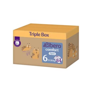 Libero Comfort Size 6 (13-20kg) 84 Diapers *Triple Box