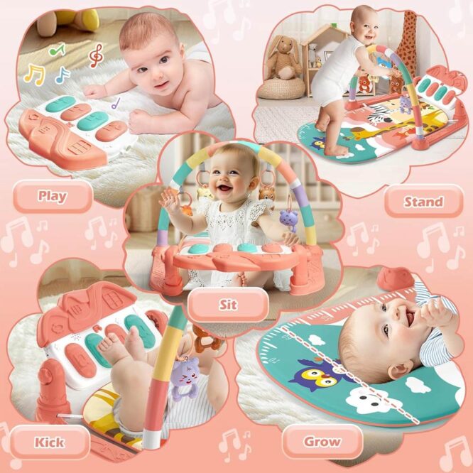 Baby Play Piano Gym (0m+) Pink
