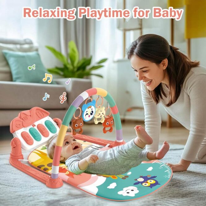 Baby Play Piano Gym (0m+) Pink