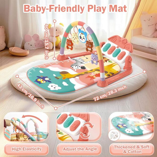 Baby Play Piano Gym (0m+) Pink