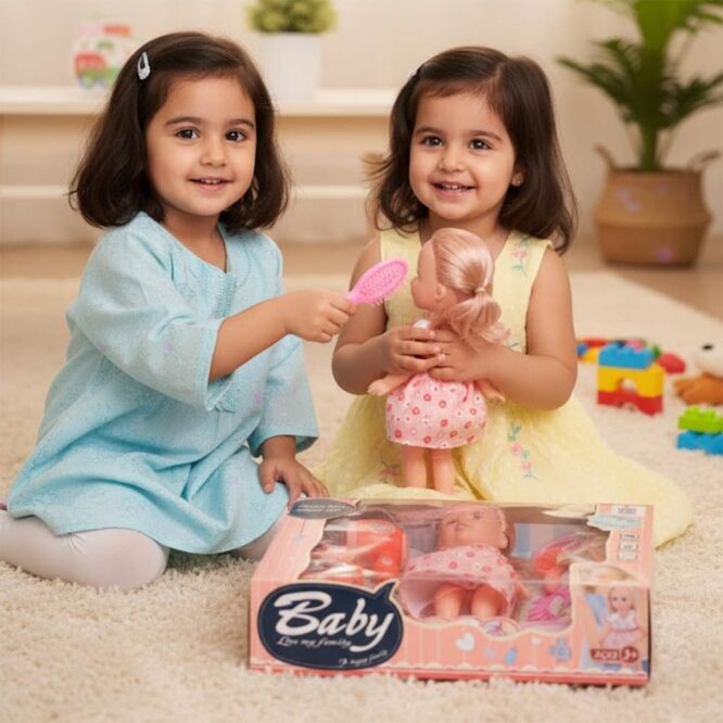 Happy Baby Girl - Doll (3Yrs+)