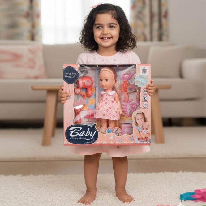 Happy Baby Girl - Doll (3Yrs+)