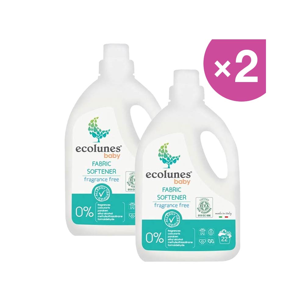 Ecolunes Baby Fabric Softener 1000ml | Pack of 2