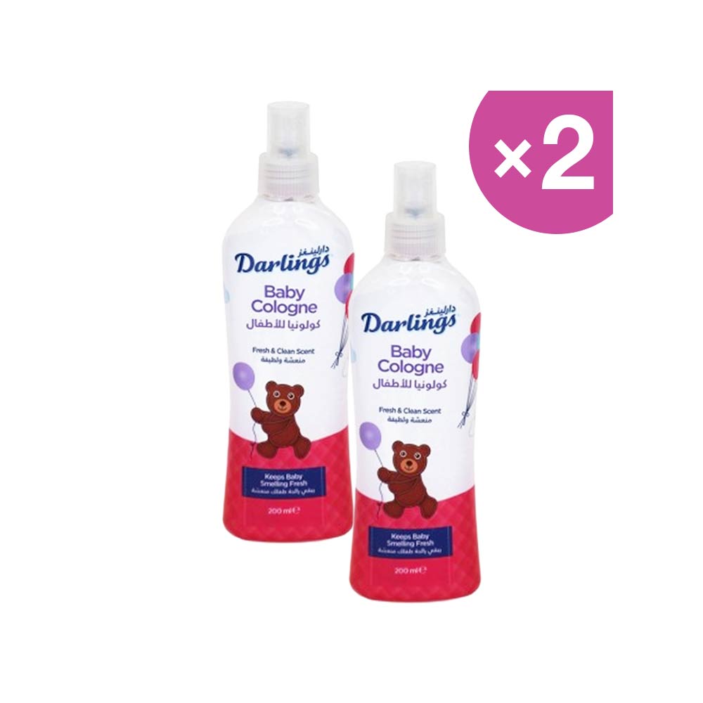 Darlings Baby Cologne 200ml | Pack of 2