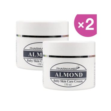 Pharmamed Almond Baby Skin Care Cream 150ml | Pack of 2