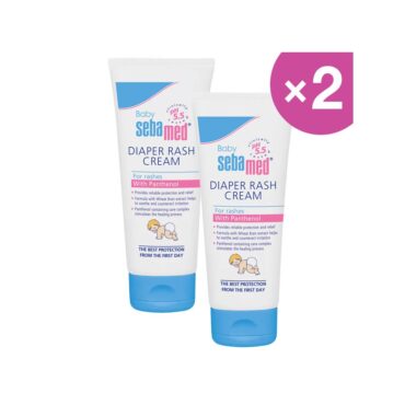 Sebamed Baby Diaper Rash Cream with Panthenol 200ml | Pack of 2