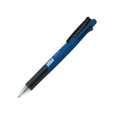 Zebra Clip-On Multi-4 Color Pen - Blue