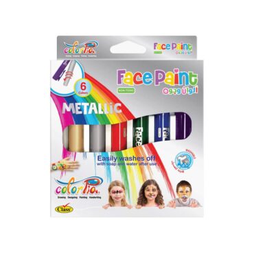 Class Colorpia Metallic Face Paints - 6 Colors