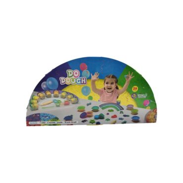 Do Dough Clay Cup Set 26 Pieces Cold Colors